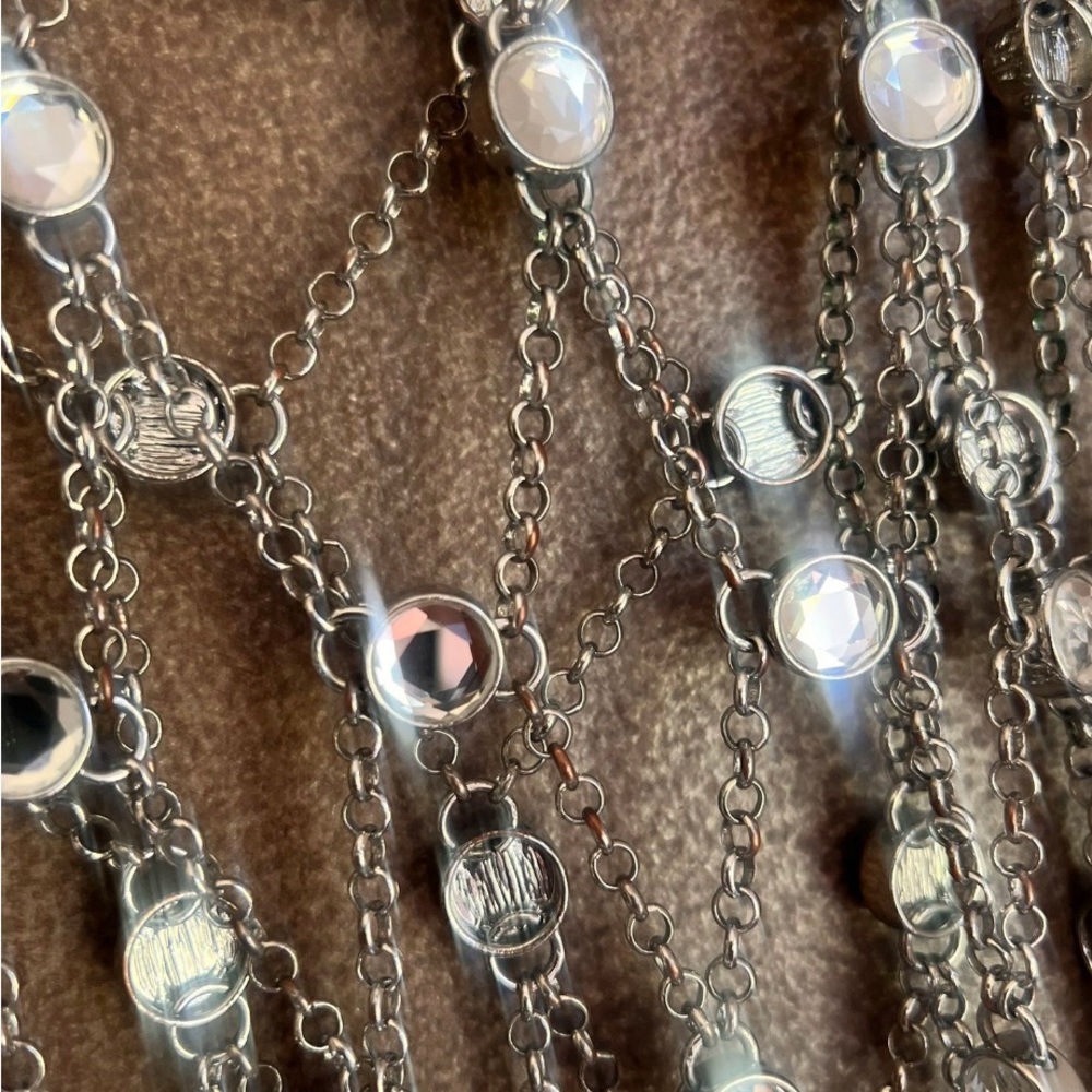 Silver Chain crystals Paco Rabanne - Picture 8 of 8